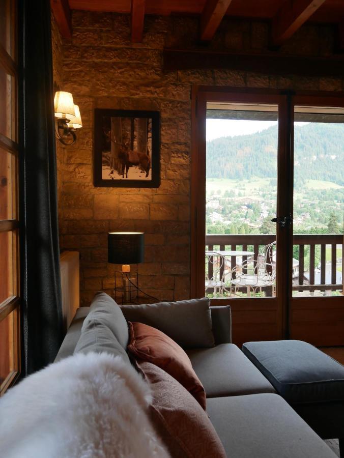Chalet Horizon Blanc Megeve Exterior photo