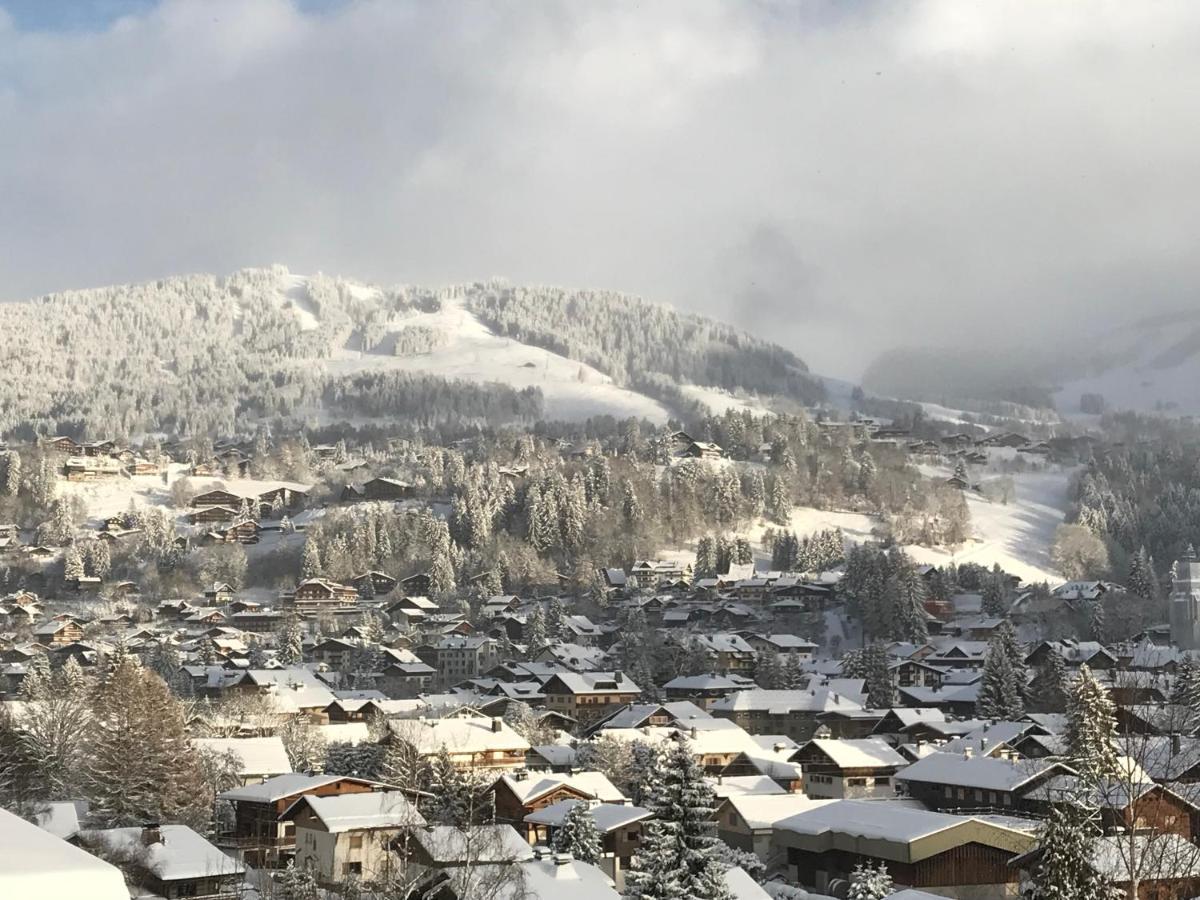 Chalet Horizon Blanc Megeve Exterior photo