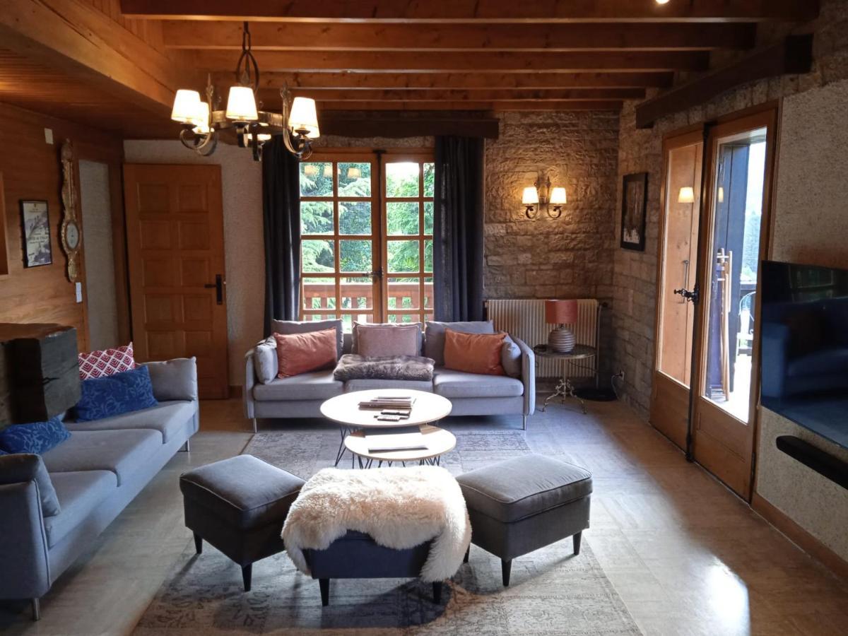Chalet Horizon Blanc Megeve Exterior photo